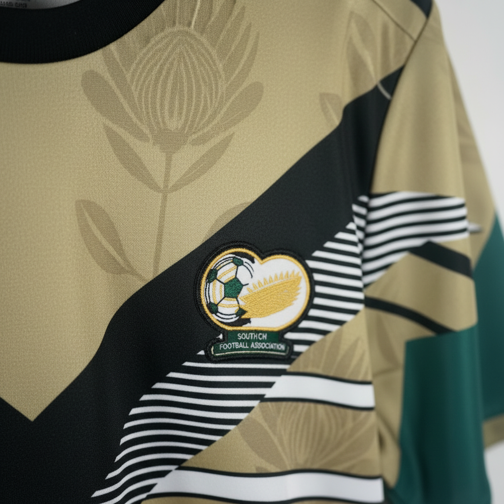 Bafana Bafana Home Jersey - Classic Retro